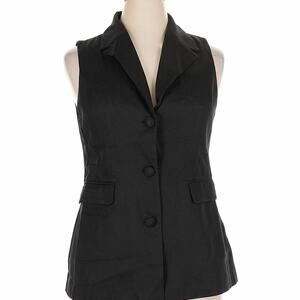 Reformation black vest top size XL